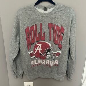 Alabama football crewneck
